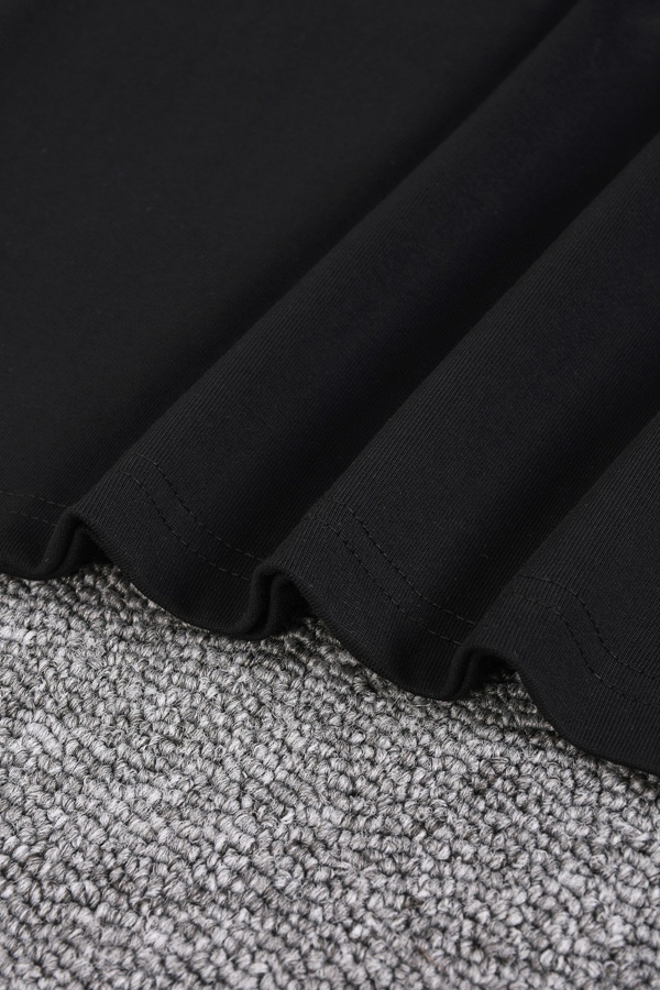 ブランドTシャツ角部分ディテール